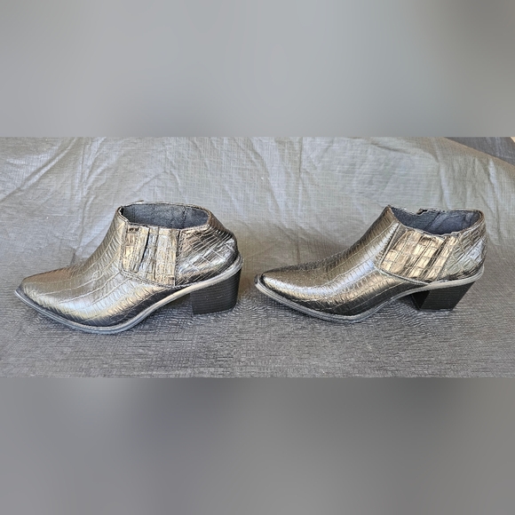 Seven7 Casanova Western Ankle Black Snake Bootie Womens Size 8 Cowboy-Cowgirl - Picture 4 of 6